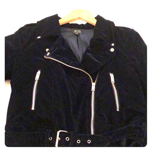 Motorcycle style cropped jacket - Picture 1 of 7